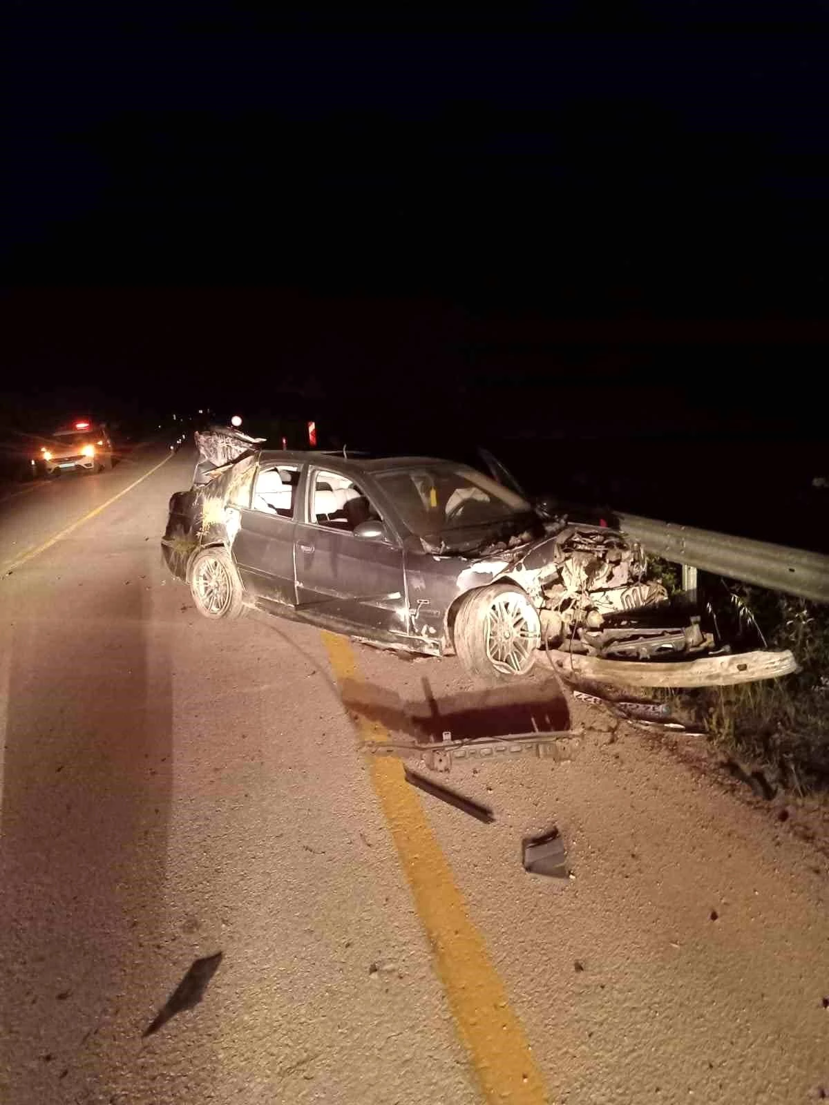 Kastamonu'da Otomobil Kazası: Sürücü Yaralandı