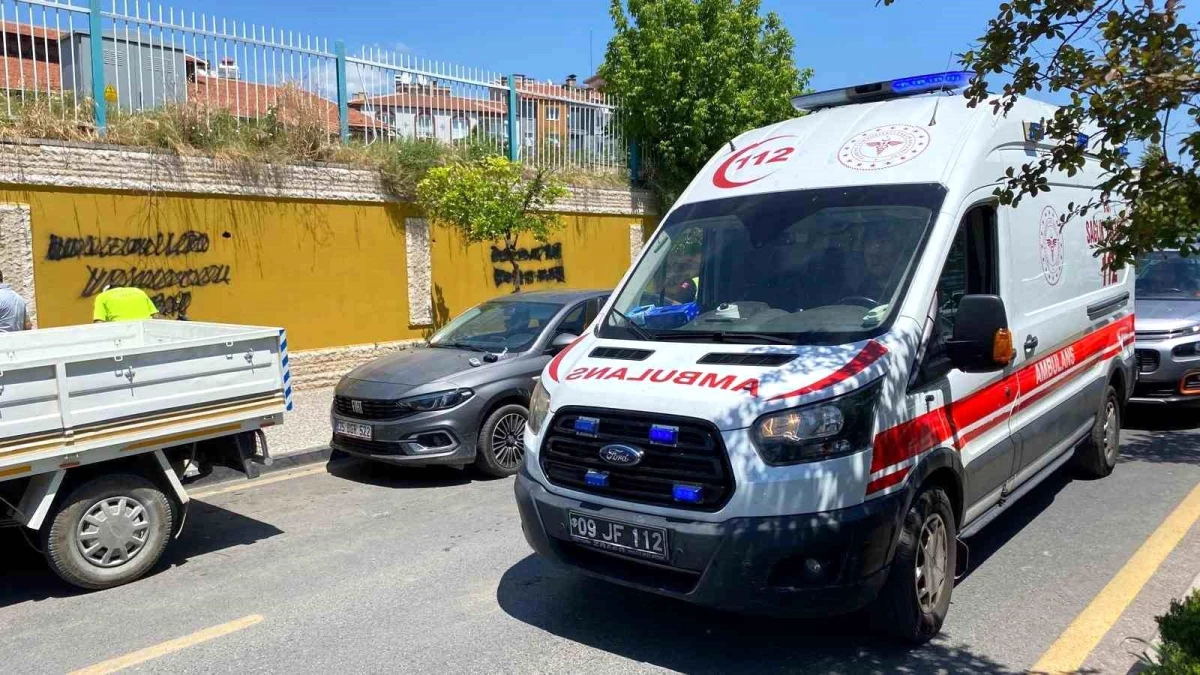 Aydın’da motosikletin otobüse çarpması sonucu 1 kişi yaralandı