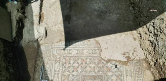 Side Antik Kenti’nde Epik Şiirin Esin Perisi Kalliope’nin Mozaik Zemini Bulundu