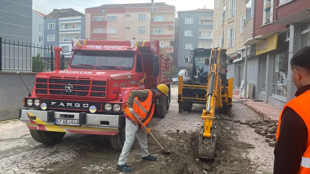 Sinop'un Türkeli ilçesinde doğal gaz için ilk kazma vuruldu