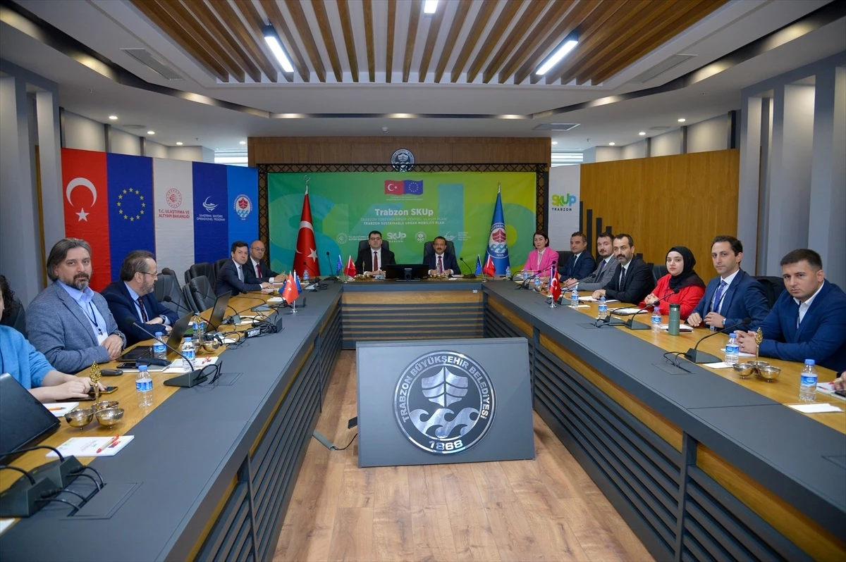 Trabzon Sürdürülebilir Kentsel Ulaşım Planı Projesi’ne Toplantı Yapıldı