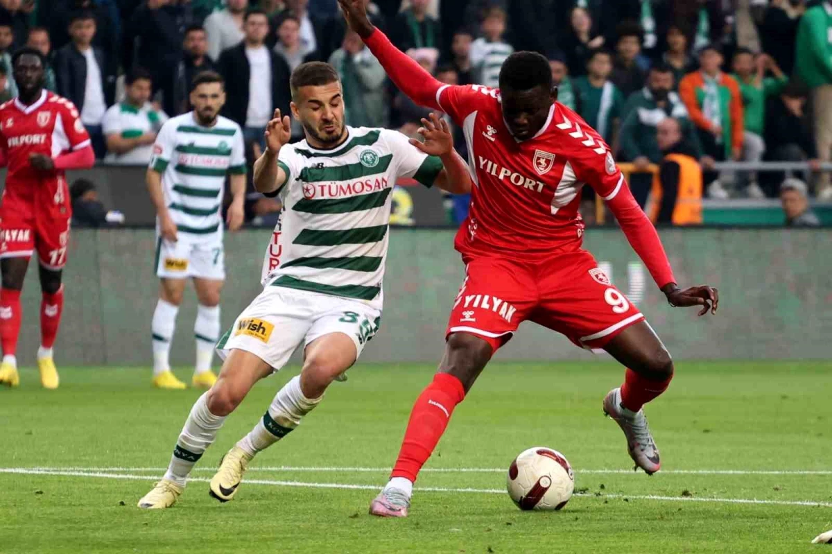 Konyaspor, Samsunspor’u 3-0 mağlup etti