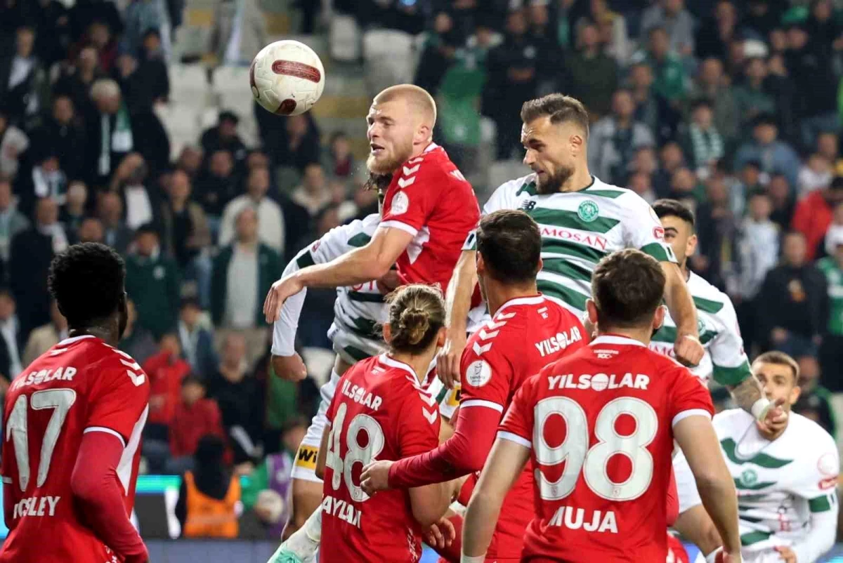 Konyaspor, Samsunspor’u 3-0 mağlup etti