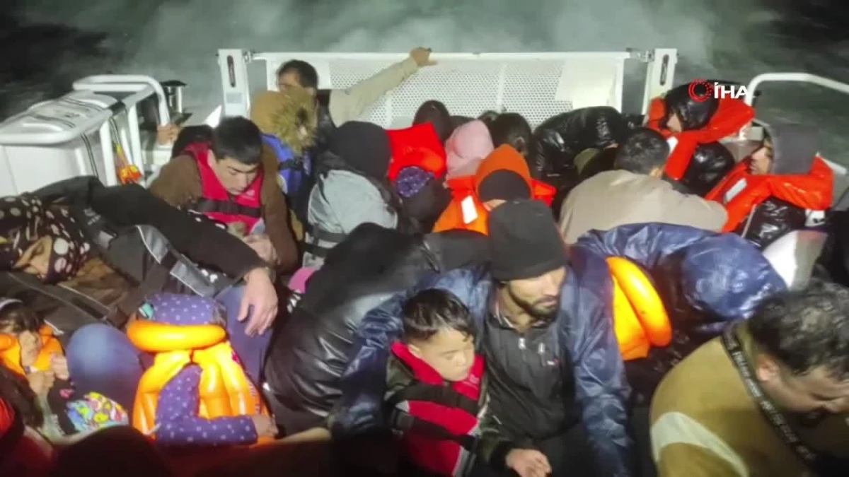 Yunan unsurları 11'i çocuk 35 kaçak göçmeni ölüme terk etti